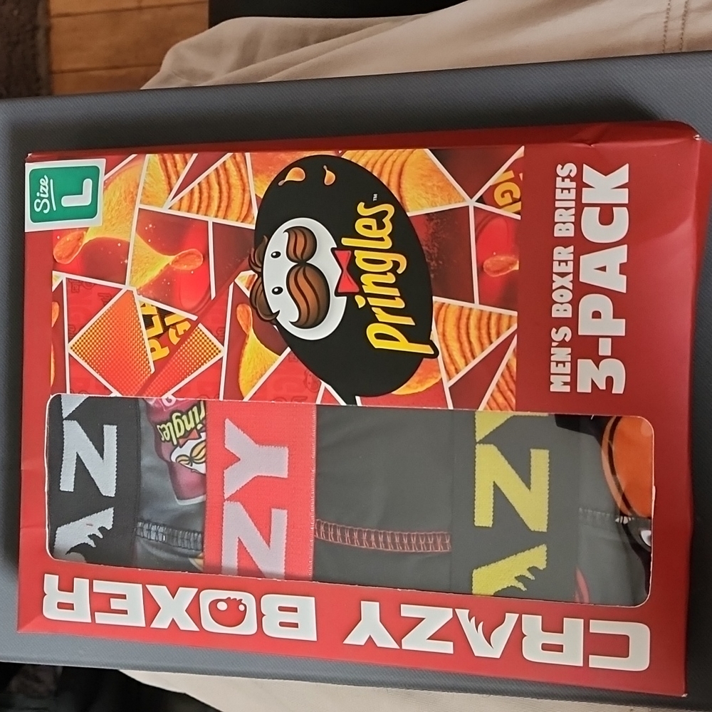 Crazy Boxer Pringles Boxer Shorts 3 Pack